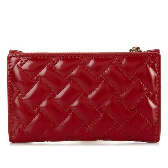 Kurt Geiger red bifold leather wallet - Picture 2 of 3